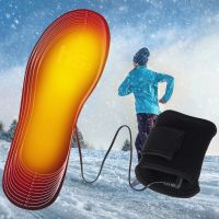 [A Like] USB Heated Shoe Insoles Electric Foot Warming Pad Feet Warmer Sock Mat Winter Outdoor Sports Heating Thermal Unisex