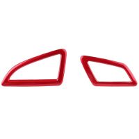 ✆✸❉ Dashboard Air Vent Wind Outlet Cover Trim Sticker for 10Th Gen Honda Civic 2016-2020 -