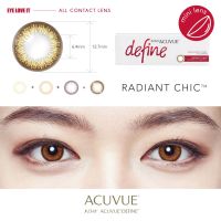 ACUVUE 1 Day Define RADIANT CHIC mini lens แอคคิวิว ดีไฟน์ มินิเลนส์ แบบรายวัน