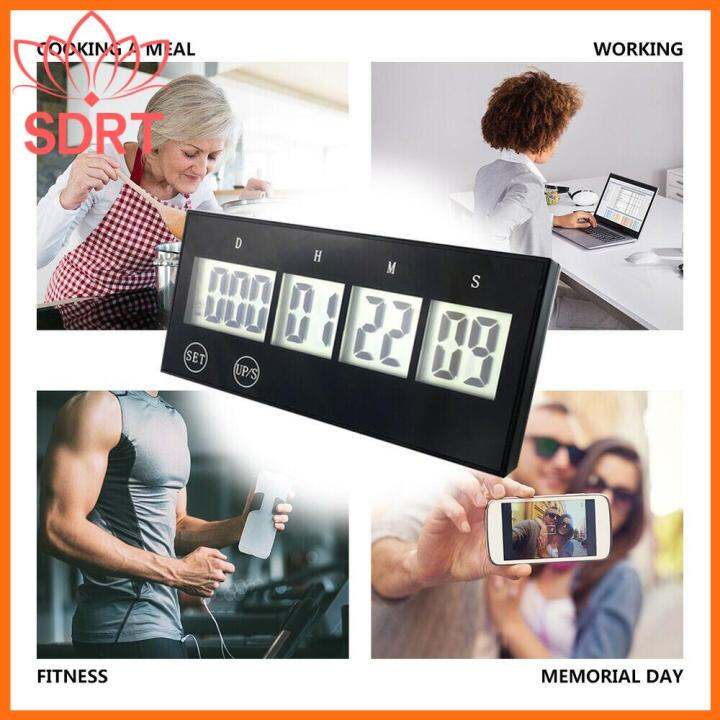 SDRT ABS Digital Countdown EcoFriendly Student Timer Electronic