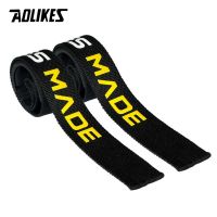 ❡¤๑ 1 Pair AOLIKES Weightlifting Wristband Sport Professional Training Hand Bands Wrist Support Straps Wraps Guards For Gym Fitness