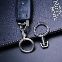 High-End Titanium Men Key Chain Can Be Rotated 360° Key Ring Super Light Luxury Car Keychain Accessories The Best Gift For Men Key Chains