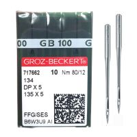 【YF】 Groz Beckert Industrial Sewing Machine Ballpoint Needles 134 135X5 DPx5 100pcs/lot