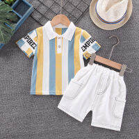 IENENS Summer Wear 1-5 Years Kids Clothes Sets Boys Outfits 2PCS T-Shirt + Short Pants Fashion Children Suits