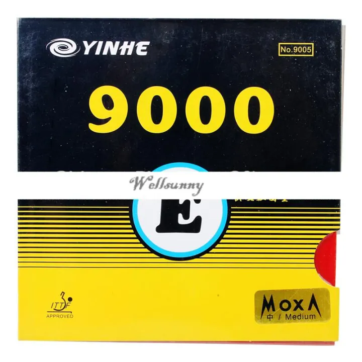 Wellsunny Yinhe 9000d 9000e Table Tennis Rubber Sticky Galaxy Milkyway ...