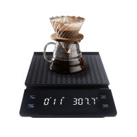 LCD Display Kitchen Coffee Scale with Timer 3KG Weighing Balance For Jewelry Barista High Accuracy Cooking Scale Measuring Tools