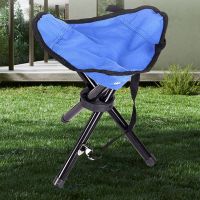 1Set Portable Tripod Seat Camping Walking Fishing Mountaineering Picnic Beach Bbq Oxford Seat 600D Oxford Cloth + 16mm Strength Steel