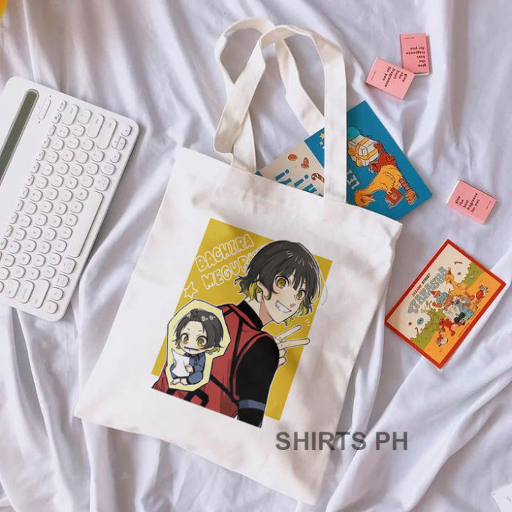 Blue Lock Meguru Bachira Chibi Anime Tote Bag | Shirts.PH | Lazada PH