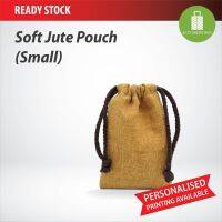 [Shop Malaysia] Jute Fabric Drawstring Pouch Small Beg Jute Kecil Kosong 10cm x 15cm