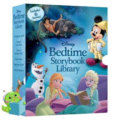 Stay committed to your decisions ! >>> หนังสือนิทานภาษาอังกฤษ Bedtime Storybook Library (6-Volume Set) (Disney Storybook Collections) (BOX) [Hardcover]