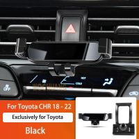 ที่จับโทรศัพท์มือถือติดรถยนต์สำหรับ Toyota CHR 2018-2022 360องศาการหมุน GPS อุปกรณ์ฐานยึดอุปกรณ์นำทางที่ค้ำยันพิเศษ