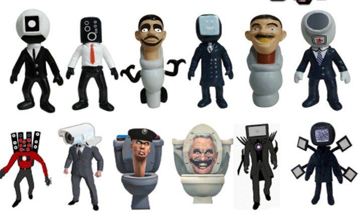 zzooi-skibidi-toilet-man-camera-man-figure-tv-man-speaker-man-model-cameraman-action-figures-decorations-pvc-doll-toy-collectible