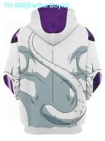 ✓☼ Eartha Boyle Hot style diffuse dragonball vegeta Foley cos in same fleece 3 d printing leisure hooded sweater