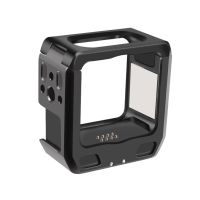 Magnetic Camera Cage Rig for DJI Action 2 Frame Case Rechargeable Cover Mount 1/4 3/8 ARRI USB-C Charging Port for DJI Action 2