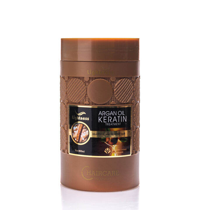 Lightness Argan oil keratin treatment Hair care 900ml Lazada PH