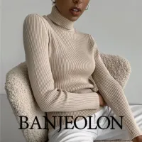 BANJEOLON Turtleneck sweater Slim-fit wool bottoming shirt (23 colors) knitted turtleneck sweater BAN202
