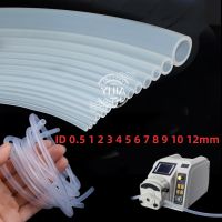 1M Food Grade Clear Transparent Silicone Rubber Hose Flexible Nontoxic Silicone Tube ID 0.5 1 2 3 4 5 6 7 8 9 10 mm for Plumbing