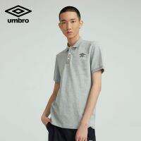 Umbro 2023แฟชั่นฤดูร้อนของผู้ชาย,ใหม่เสื้อกีฬาแขนสั้นเรียบง่ายเสื้อโปโลแฟชั่นเล็ก