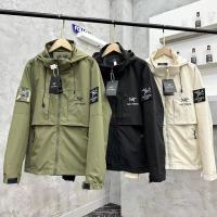 23 Autumn New Embroidery Charge Coat Windproof and Waterproof Trendy Jacket Coat Couple Outdoor Versatile