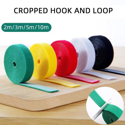 Hook and Loop Tape self adhesive nylon cable ties reusable with USB Stand Protector Headset Mouse Cord Manager Winder for Home
