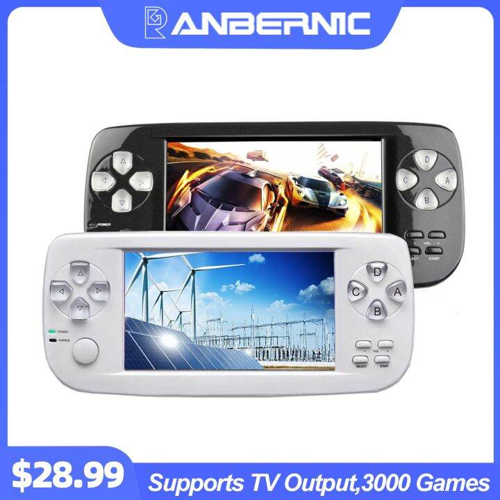 ANBERNIC PAP KIII Handheld Game Console 4.3inch Screen 64Bit Portable Retro Video Game Player