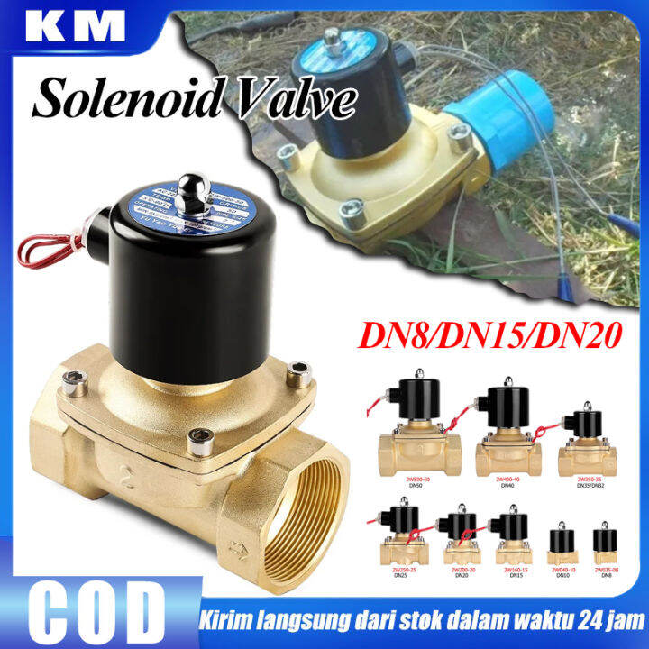 Selenoid Valve Kuningan Electric Solenoid Water Valve W W