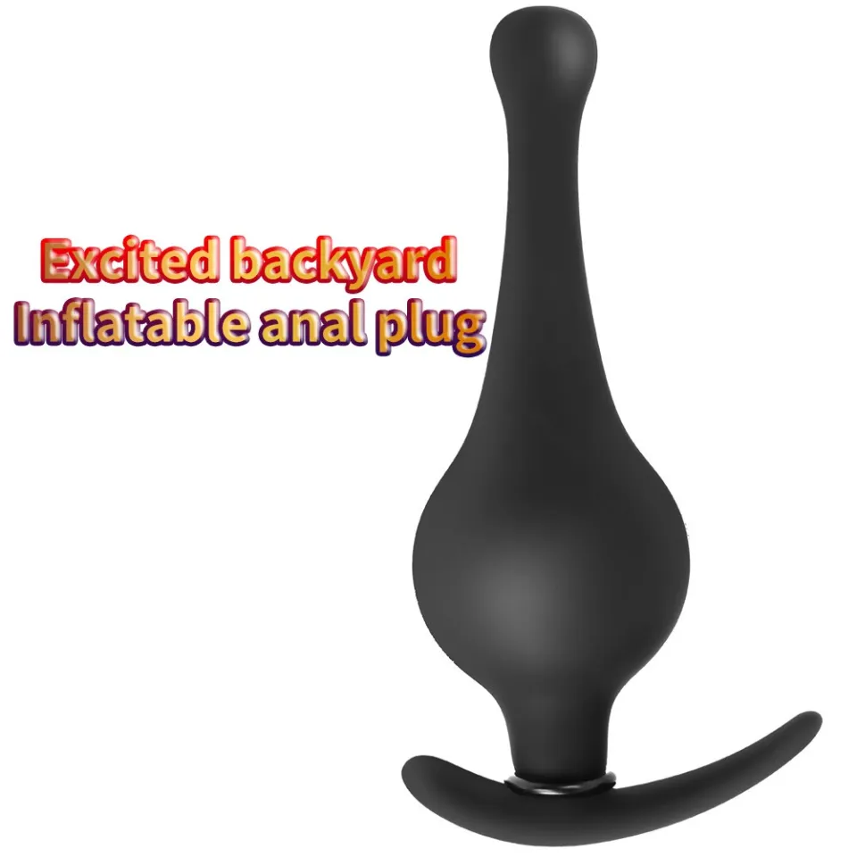 Inflatable Anal Plug Huge Dildo Pump Butt Beads with Steel Ball Prostate  Massager Sex Toys Men Gay Fisting Expander Anus Dilator Privacy packaging |  Lazada PH