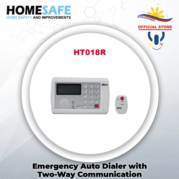 HomeSafe HT018R Emergency Auto Dialer with TwoWay Communication and