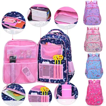 Kids School Bags 1-6 Grade School Backpacks Girls Waterproof Primary Student