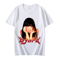90S Vintage Singer Bjork Music Album Print T Shirt Cotton Tshirts Mens Tshirt
