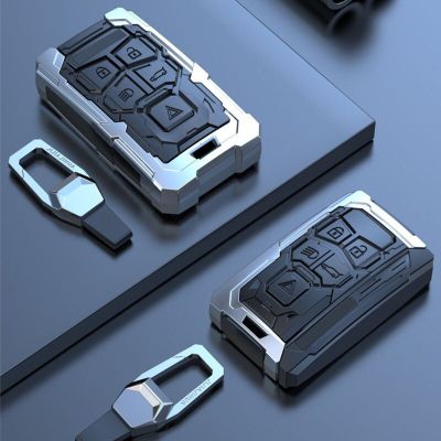 Zinc Alloy Car Key Case Cover For Land Rover Range Rover Sport Freelander2 Velar Discovery 4 For Jaguar XE XJ XF Car Accessories