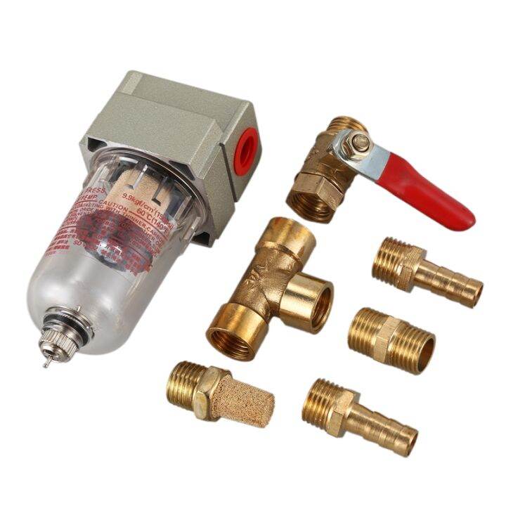 Engine Oil Separator Catch Can Reservoir Tank Breather Filter Baffled