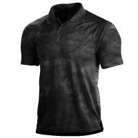 3D Camouflage Polo Shirt Men Clothes Outdoor Fashion Casual Short Sleeve Summer Street Oversized Men Sport Military T Shirts