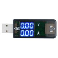 【✔In stock】 buhejire เครื่องตรวจจับ Usb Lcd Usb แรงดันกระแสโวลต์ชาร์จหมอความจุเครื่องวัดระยะโวลต์มิเตอร์แอมมิเตอร์แบตสำรองปลั๊ก Dc3.2-10V 0-3a