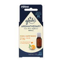 รีฟิลเครื่องพ่นสเปรย์ GLADE AROMATHERAPY COOL MIST DIFFUSER 16.8ml กลิ่นส้มและเนโรลี เครื่องพ่นสเปรย์อัตโนมัติ เครื่องกระจายความหอม สเปรย์ปรับอากาศเกลด น้ําหอมปรับอากาศในห้อง สเปรย์ดับกลิ่นห้อง สเปรย์ฉีดห้อง