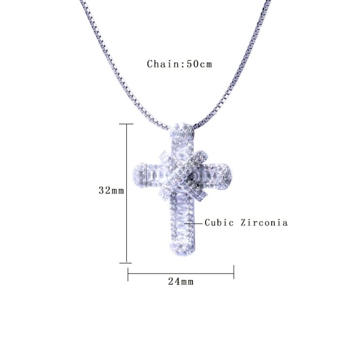 classic-retro-shiny-cubic-zirconia-cross-for-women-fashion-gold-silver-color-crystal-cross-choker-pendant-necklace-party-jewelry