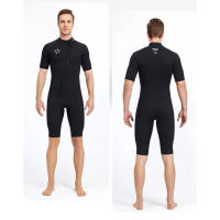 Neoprene Diving Protection Clothes with Zipper Snorkeling Surfing Swimsuit Elastic Anti-scratch Water Sports Equipment