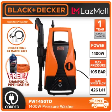 Idropulitrice Black&decker 120bar Max