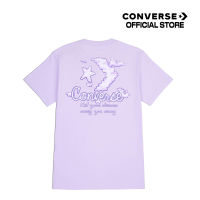 Converse เสื้อยืด TEE คอนเวิร์ส  SEASONAL WOMEN PURPLE (10024536-A03) 1424536CS3PPXX