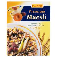 Hahne Muesli Cereal 375g. ฮาทเน่มูสลี่ซีเรียลผลไม้ 375กรัม