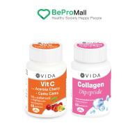 Vida Vit C From Acerola Cherry And Camu-Camu 60 Cap วีด้าวิตซี อะเซโรล่าเชอรี่ และ คามูคามู 60 แคปซูล