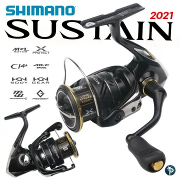 SHIMANO SUSTAIN FJ 2500 C3000 4000 C5000XG Spinning
