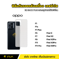 ฟิล์มกันรอย ฟิล์มหลัง เคฟล่า สำหรับ OPPO ออปโป้ F1 F1s F1Plus F5 F7 F9 F11 F11Pro Find X X2 X2Pro X3Pro X5Pro ฟิล์มหลังOPPO ฟิล์มออปโป้ ฟิล์มFindX3Pro ฟิล์มFindX5Pro