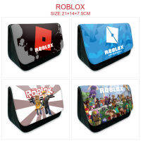 Ro Bloxs กระเป๋าดินสอซิปสำหรับเกมเด็กหญิงเด็กชายล้อมรอบด้วยซิปเคสรีโมทบลูธูทเครื่องเขียนนักเรียนการ์ตูนกล่องเก็บของกรณีดินสอกระเป๋าสตางค์0000