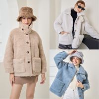 ⚡️พร้อมส่ง Popcorn wool coat ขนนุ่มหนาอุ่น น่ารักเกาหลี คุณภาพเกินราคา