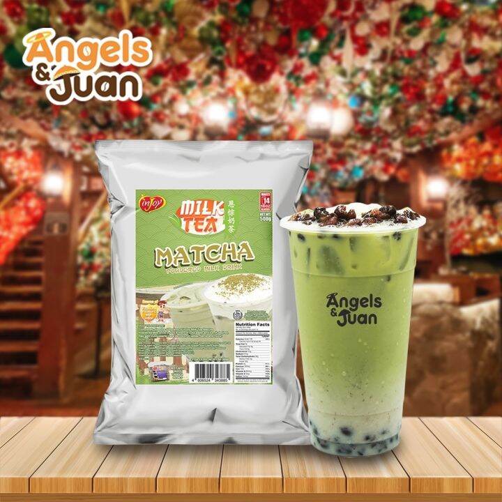 Injoy Milk Tea Powder Matcha 500grms Lazada PH