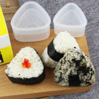 EWYT 2Pcs แม่พิมพ์ทำซูชิ Onigiri ข้าวปั้นเบนโตะกดสามเหลี่ยมแม่พิมพ์ซูชิแม่พิมพ์เครื่องมือ DIY ยูทิลิตี้ครัว