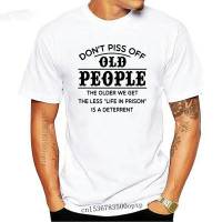 New Dont Piss Off Old People T-shirt Funny Women Short Sleeve Kindness Tshirt Unisex Summer Slogan Grunge Top Tee Shirt