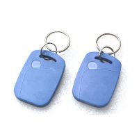 free shipping 5PCS Hot sales IC+ID UID Rewritable Composite Key Tags Keyfob (125KHZ T5577 RFID+13.56MHZ UID Changeable