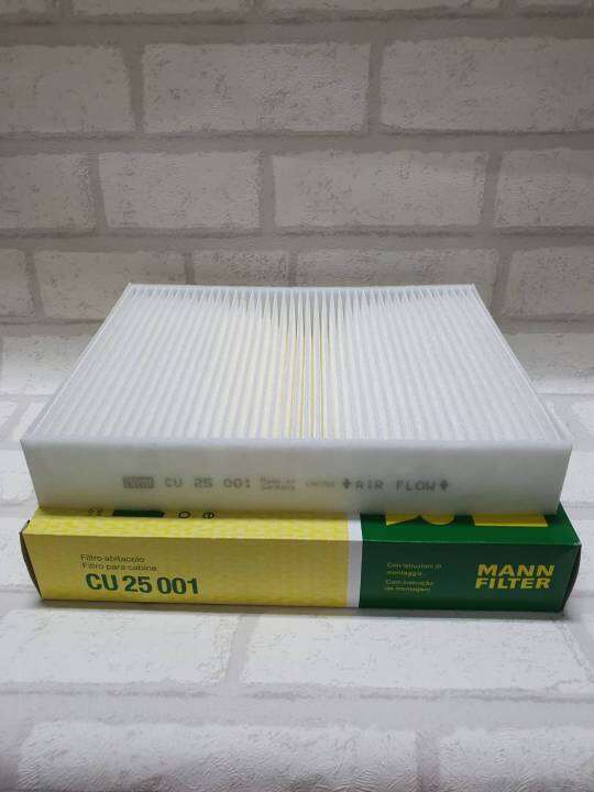 กรองแอร์-bmw-series-3-f34-gt-2012-ทุกรุ่น-cabin-air-filter-mann-cu25001-cu-25001-d